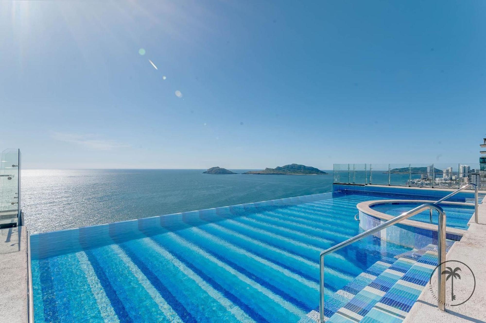 Apartmán Terraza Con Vista Al Mar Y A Atardeceres Mazatlán Exteriér fotografie
